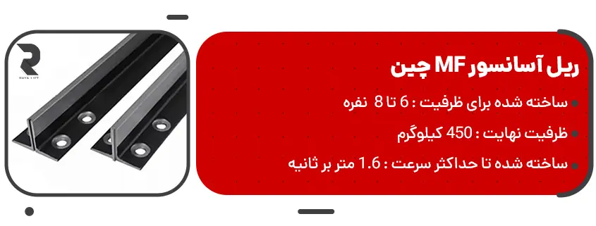 خرید ریل‌ آسانسور چینی