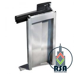 درب کابین آسانسور حریری عرض 90