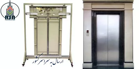 قیمت درب آسانسور پارسیان سیستم رو عرض70