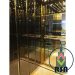 کابین آسانسور طلایی