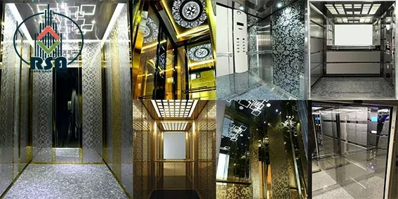 دکوراسیون داخلی کابین آسانسور