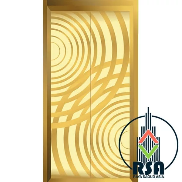 درب آسانسور استیل