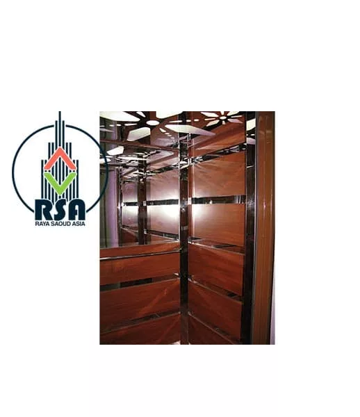 طرح کابین آسانسورام دی اف استیل