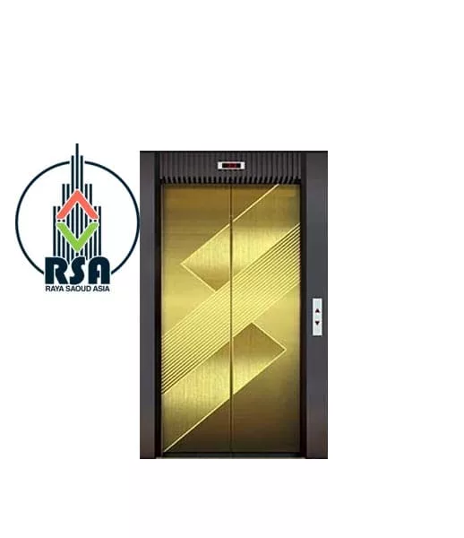 قیمت روکش استیل درب آسانسور