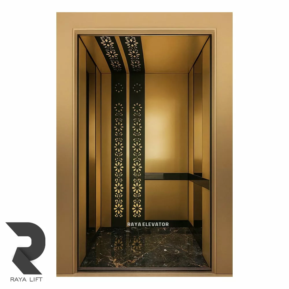 قیمت کابین آسانسور استیل کد 3505