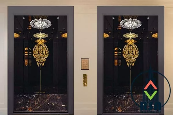 کابین آسانسور استیل کد3511