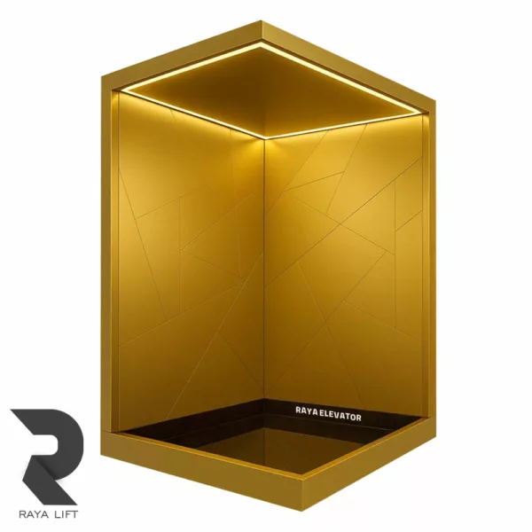 کابین آسانسور استیل کد 3504
