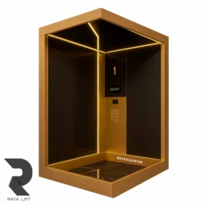 کابین آسانسور استیل کد 3508