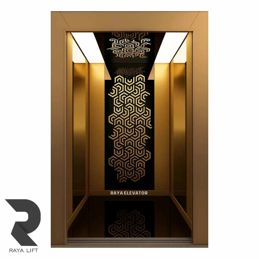 قیمت کابین آسانسور استیل کد 3512