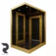 کابین آسانسور استیل کد 3502