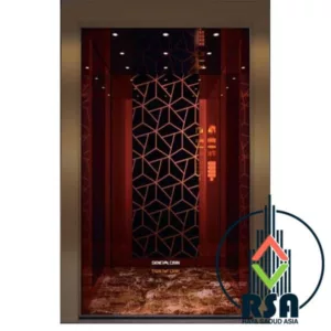 قیمت کابین آسانسور استیل کد3519