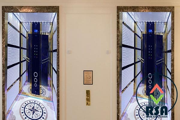 کابین آسانسور ام دی اف کد3565