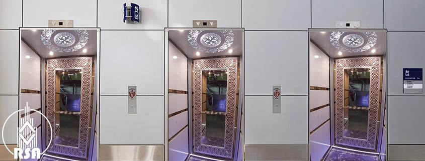 کابین آسانسور ام دی اف کد3559