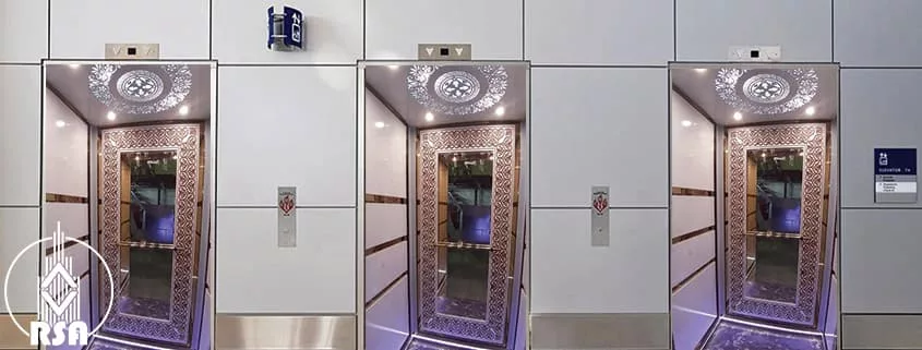 کابین آسانسور ام دی اف کد3559