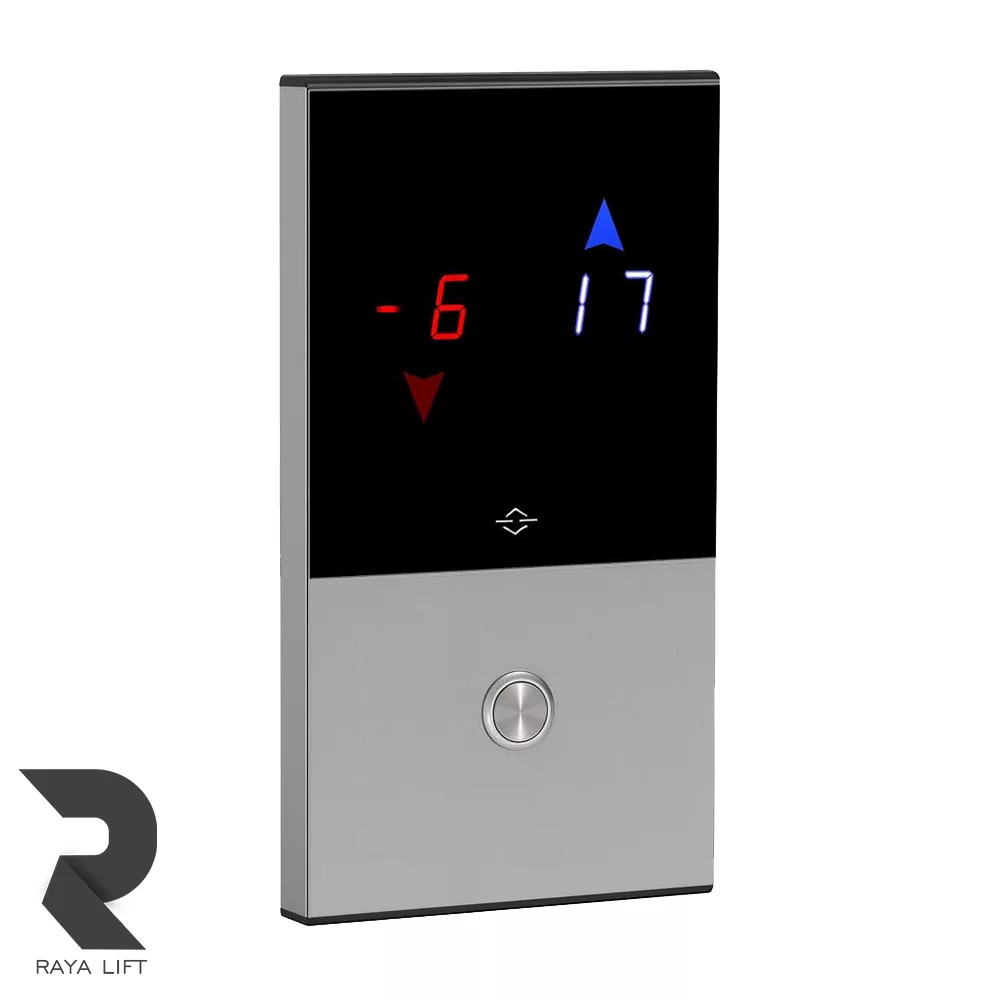 شستی طبقه آسانسور کد 1226 سیلور شستی طبقه آسانسور کد 1226 سیلور