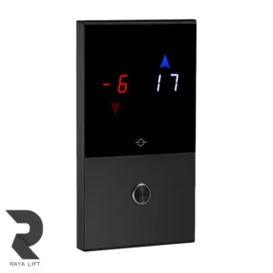 شستی طبقه آسانسور کد 1226 مشکی