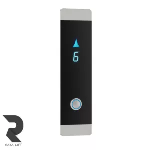 شستی طبقه آسانسور کد 1229سیلور