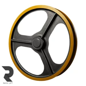 فلکه اصلی موتور آسانسور الکو