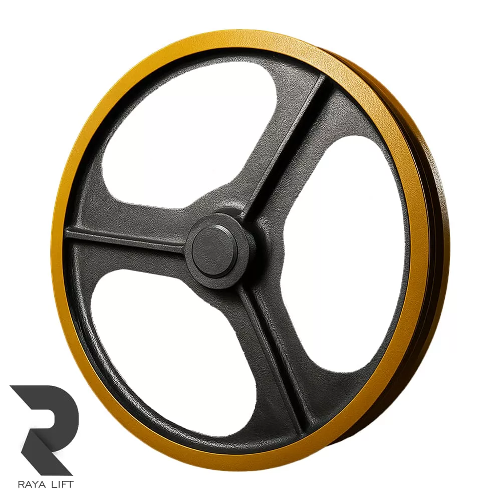 فلکه اصلی موتور آسانسور الکو