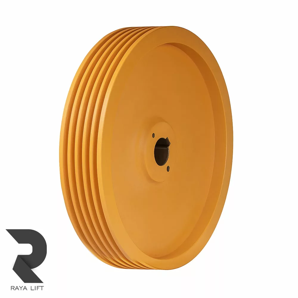 فلکه اصلی موتور آسانسور ساسی