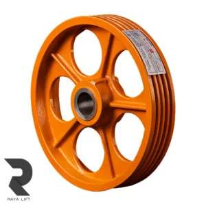 فلکه اصلی موتور آسانسور مونتاناری