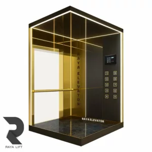 کابین آسانسور استیل کد 3577