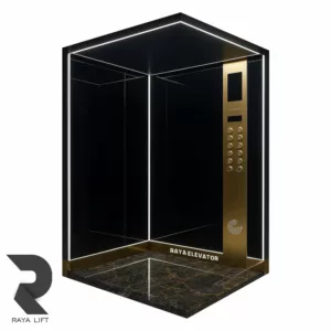 کابین آسانسور استیل کد3574