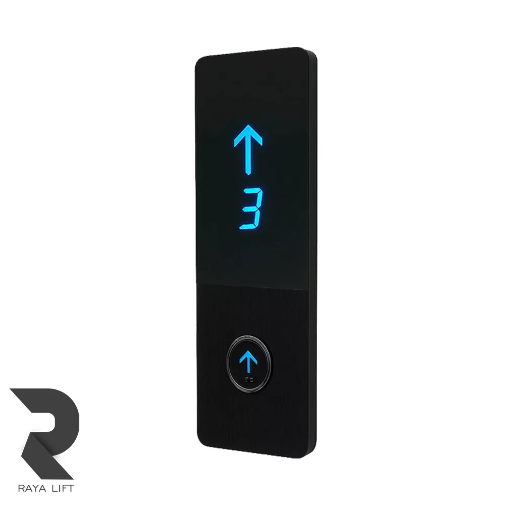 خرید شستی طبقه آسانسور کد 1234 بلک