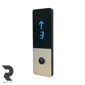 شستی طبقه آسانسور کد 1234 سیلور