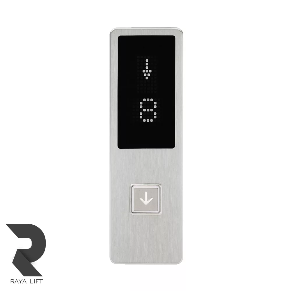 خرید شستی طبقه آسانسور کد 1236 سیلور