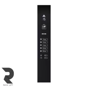 شستی کابین آسانسور کد 1239 بلک