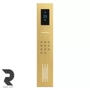 شستی کابین آسانسور کد 1240 طلایی