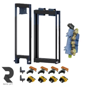 متعلقات کابین آسانسور 6 نفره گیربکس