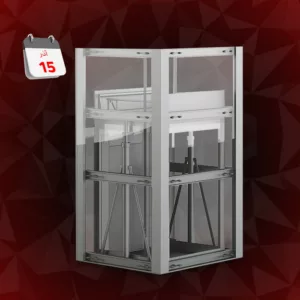 آسانسور بیرون ساختمان