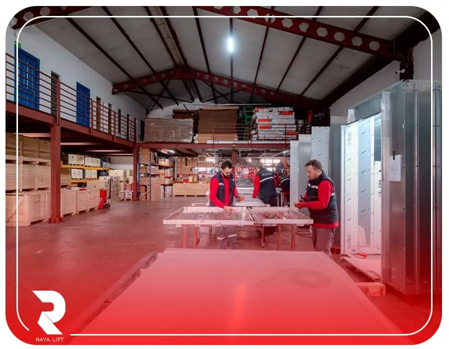 تزیینات داخل کابین آسانسور