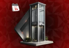 قیمت و خرید آسانسور حیاطی